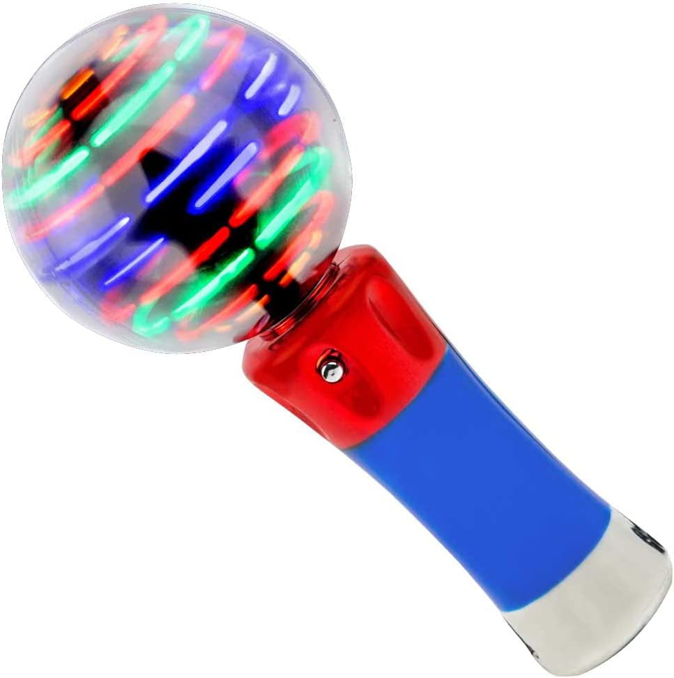Toysery Magic Ball Wand for Kids, Magic ball toy Spinning Light Up