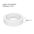 thumbnail image 2 of Uxcell Cloth Bookbinding Repair Tape Roll 1.1 Inch x 49 Yards x 5.3 Mil White, 2 of 4