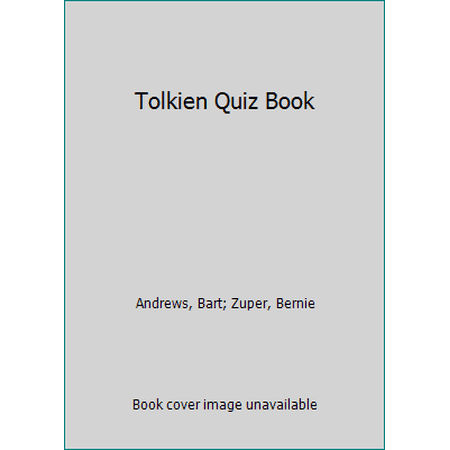 Pre-Owned Tolkien Quiz Book 9780451085252 0451085256 Paperback