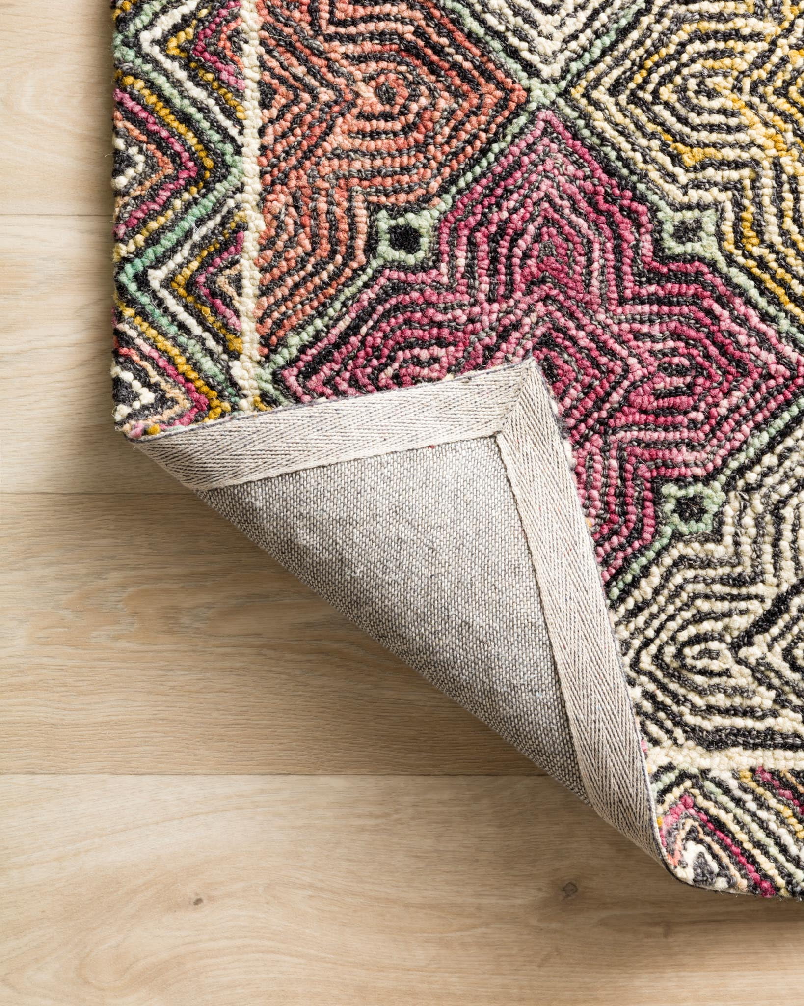 Loloi Spectrum Geometric Charcoal / Multi Area Rug