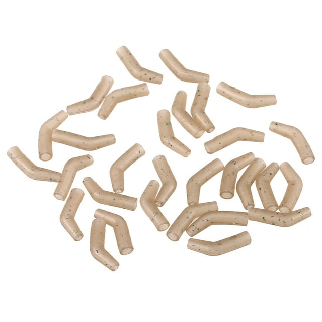 Herramienta de pesca 30/50/100 UNIDS Fishing Line Aligner Anti-tangle Hook Mangas Bent Hook Aligner Tomshoo Herramienta de pesca