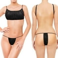 thumbnail image 2 of Norbi 50PCS Womens Disposable Bras and Disposable Thong Panties for Spa, Disposable Non-woven Underwear Set Soft Breathable Bra T Thong Set, 2 of 7