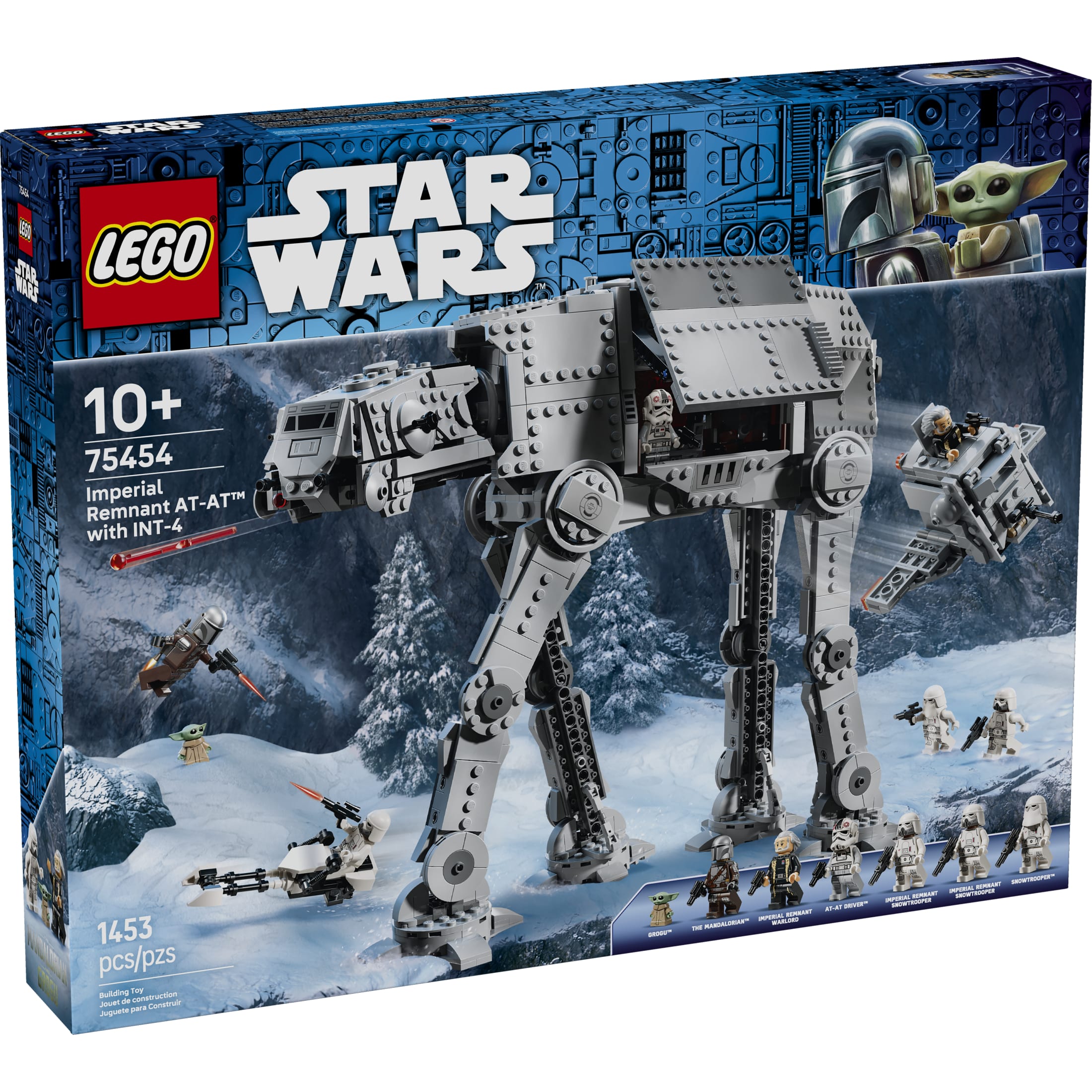LEGO Star Wars AT-AT del Remanente Imperial con INT-4 - Juguete de Construcción para Niños y Niñas, Mayores de 10 Años - Merch de The Mandalorian con 6 Minifiguras - Idea de Regalo para Niños - 75454 2