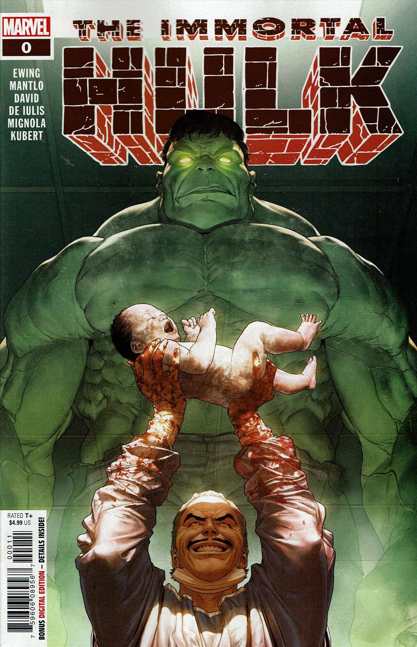 Cover of Immortal Hulk #0