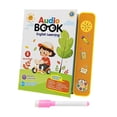 thumbnail image 3 of Libro de audio interactivo con palabras en inglés para niños y niñas en edad preescolar, vocabulario cognitivo, estudio y aprendizaje de las primeras, 3 of 10