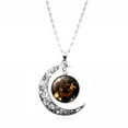 thumbnail image 2 of Fairnull 12 Constellation Half Moon Zodiac Sign Astrology Horoscope Pendant Necklace, 2 of 8