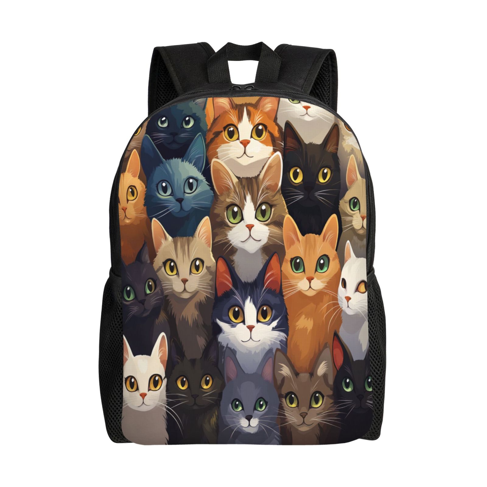 Cat Backpack Double Shoulder Backpack Durable, Spacious, Ergonomic Design for Travel, Work & Outdoor Use