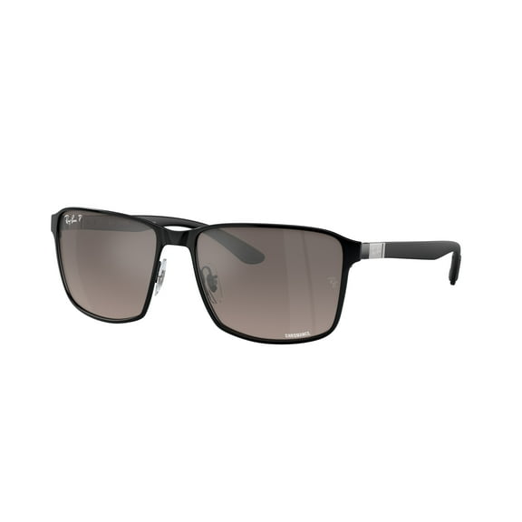 Sunglasses Ray-Ban RB 3721 CH 186/5J Matte Black On Grey Mirr