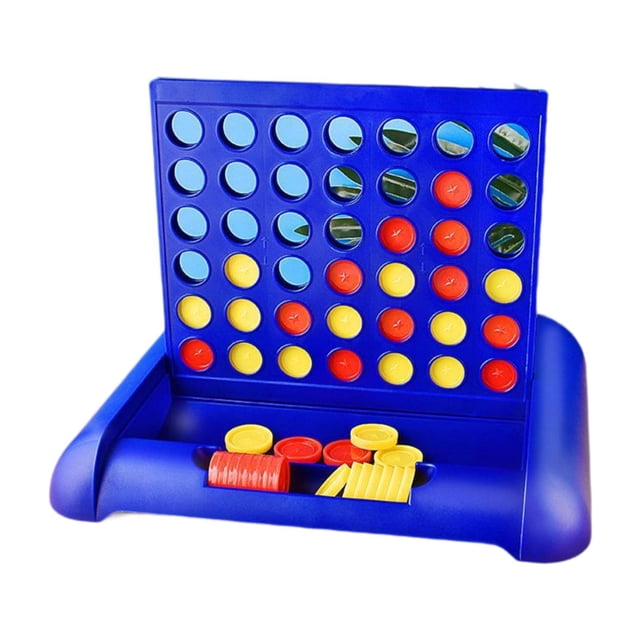 Juego de cuatro en raya, aro de baloncesto de estrategia clásica, regalos de aprendizaje temprano, juego de mesa familiar para niños de hasta 4 años