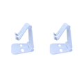 thumbnail image 3 of Destyer 1/2/3/5 Réglable Pliable Support de Téléphone Portable Support de Tablette Support Universel Blanc 2PCS, 3 of 6