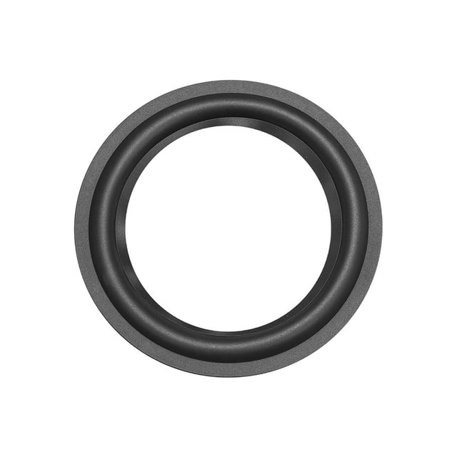 Unique Bargains 5.5' 5.5inch Speaker Rubber Edge Surround Rings Replacement Part for Speaker Repair or DIY