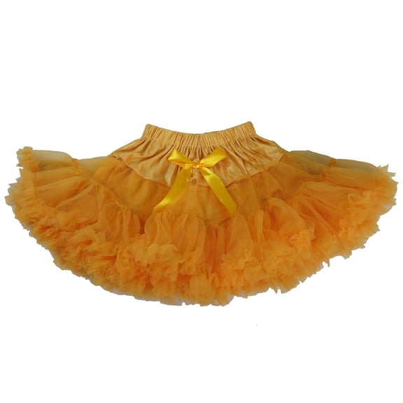 Wenchoice Orange Pettiskirt Girls M(3-4T)