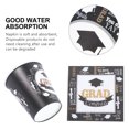 thumbnail image 2 of 1 Set 68 Pcs 2021 Graduation Party Paper Plates Paper Cups Party Paer Tableware (Black White), 2 of 7