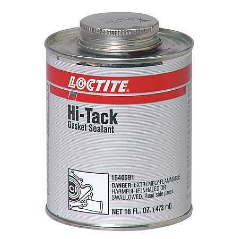 LOCTITE 1540591 Solvent Based Gasket Sealant, 1 pt, Red, Temp Range 65