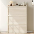 thumbnail image 3 of Armoire à Chaussures avec 3 Tiroirs Basculants, Armoire Organisatrice à Chaussures en Bois avec Tablette Ajustable, Rangement à Chaussures Moderne, pour Couloir, Entrée, 3 of 9