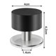 thumbnail image 5 of 2pcs Self-adhesive Door Stoppers Robust Stainless Steel Rubber Stoppers -z, 5 of 5