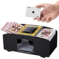 thumbnail image 1 of Barajador Automático de Cartas Eléctrico Máquina Mezcladora con Batería Compatible con Poker UNO Blackjack y Solitario, 1 of 8