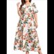 thumbnail image 1 of Vestido de Verano Holgado Informal de Corta con Corte A y Corte en A para Mujer, Talla Grande Crema XXXL, 1 of 10