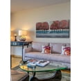 thumbnail image 5 of Chestnut Branches II Painting Print on Wrapped Canvas, 5 of 7