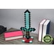 thumbnail image 5 of Minecraft Diamond Sword - Luz nocturna LED USB de 35 cm para escritorio: Lámpara de ambiente decorativa, divertida, segura y genial para bebés, niños, adolescentes, adultos y jugadores., 5 of 5