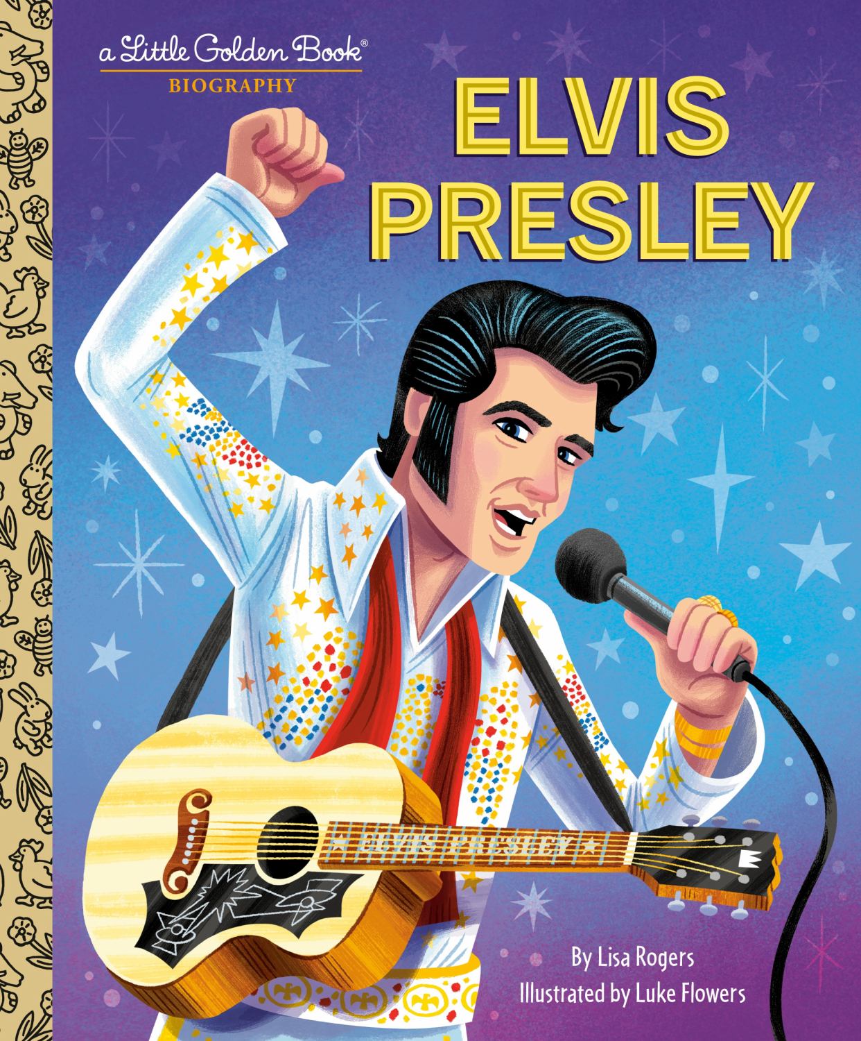 Elvis Presley: a Little Golden Book Biography (Hardcover)