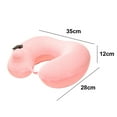 thumbnail image 2 of Almohada inflable para el cuello de viaje, funda de almohada súper cómoda, 2 of 5