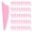 Pink, variant on FOMIYES Colored Small Plastic Arrow Vanes for Archery Use, Lightweight and Durable, 60Pcs