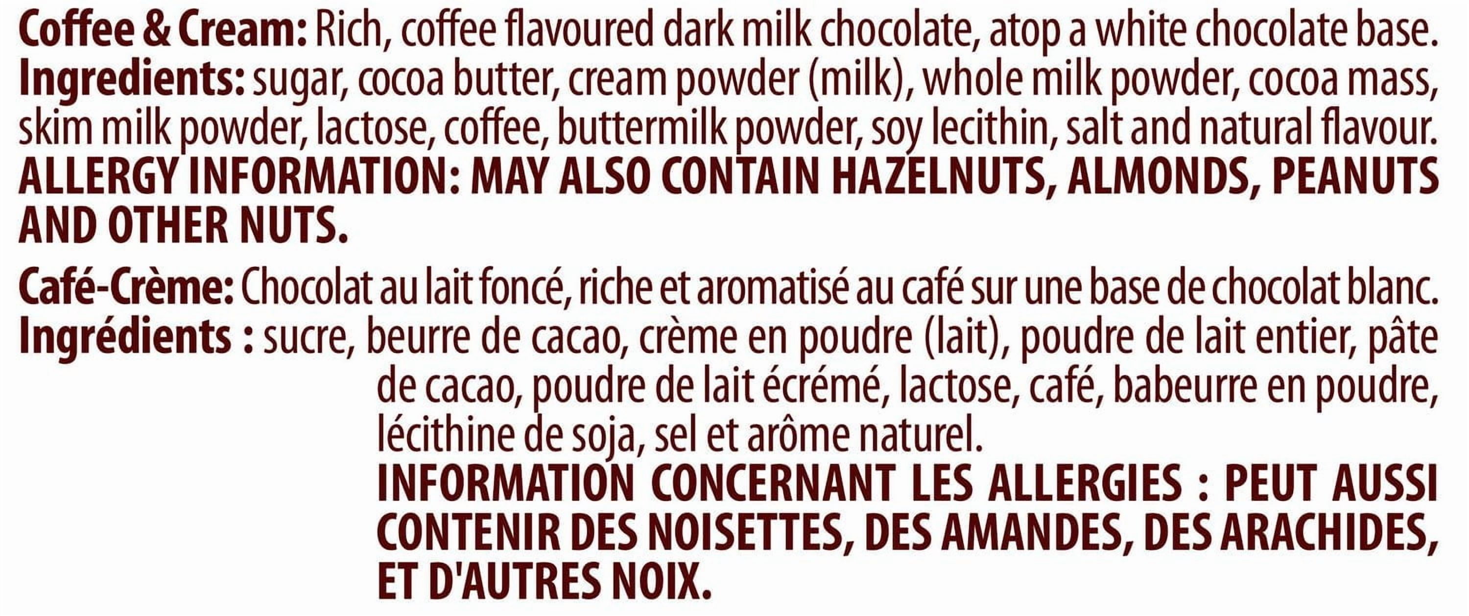 merci Coffee & Cream Chocolate Bar, 100 g