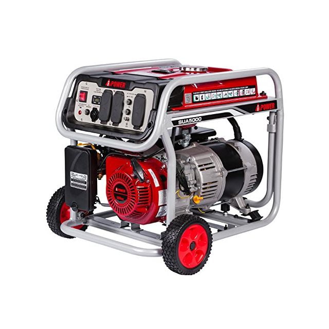 A-ipower 5000-Watt Portable Gasoline Generator with Manual Start (50
