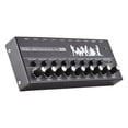 thumbnail image 4 of Stereo 8 Channel Audio Mixer Mono/Stereo Switching Audio Mixer with Level Indicator Light 6.35mm TRS/TS Input Metal Iron Shell Type-C Audio Processor Mixer Independent Volume, 4 of 7