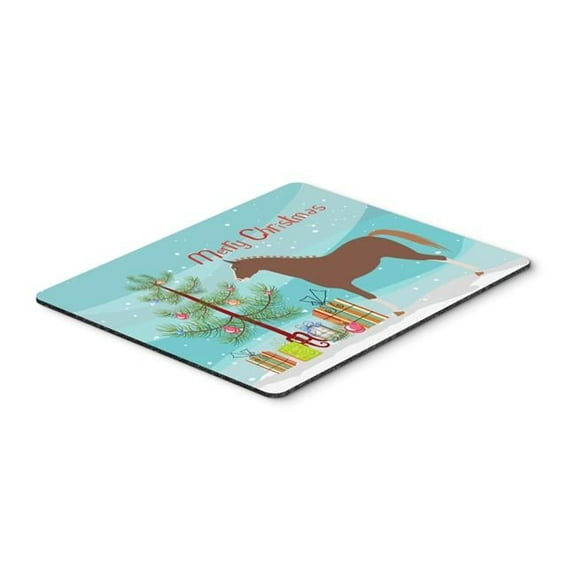 Carolines Treasures  Hannoverian Horse Christmas Mouse Pad - Hot Pad or Trivet