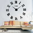 thumbnail image 3 of fastboy Timeless 3D DIY Wall Clock Easy To Read For Modern Decor Modern Large 3D Wall Clock Durable Construction Unique Style black 1Set, 3 of 6