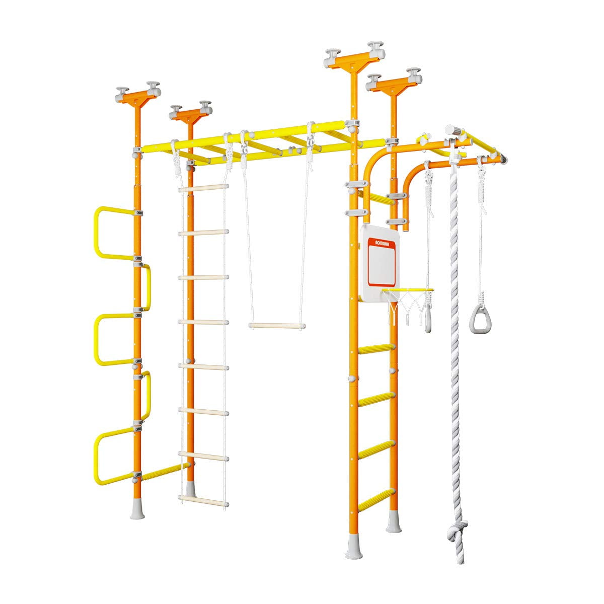 Fitness Kid Pegas Indoor Playground for Kids, Swedish Wall Gym for