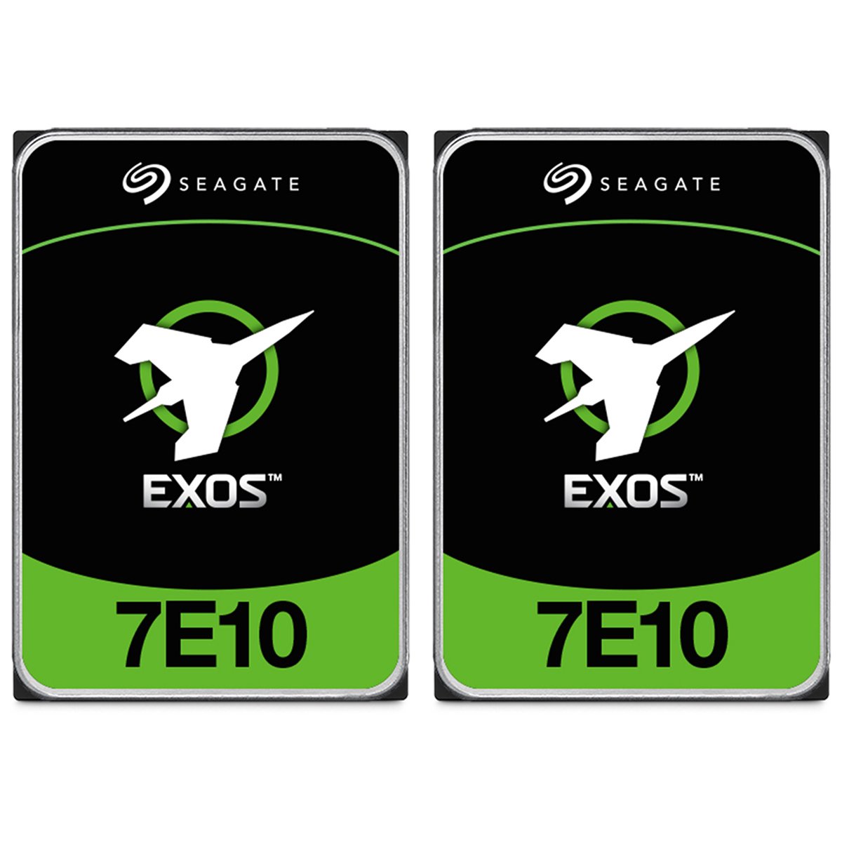 Seagate Exos 7E10 Enterprise 4TB 3.5" 12Gb/s SAS III Internal Hard Drive Kit 2pack