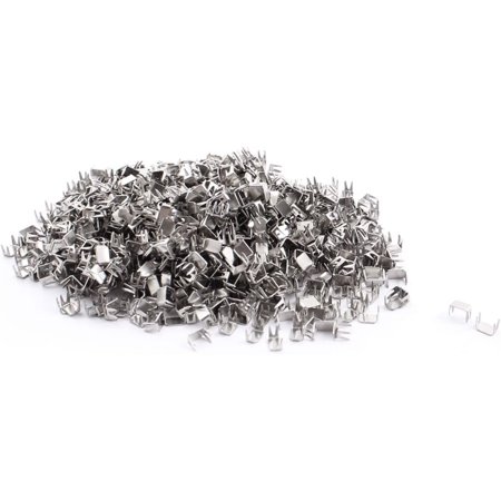 Zipper Slider Replacement Bottom Stopper Stop Kit Silver Tone 500 Pcs ...