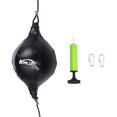 thumbnail image 3 of 1 Set Elastic Training Ball Professional Hanging Boxing Ball Durable Boxing Ball for Workout Exercise Agility Training (Black 1Pc Ball 1Pc Inflator 1Pc Inflation Needle 2Pcs Hooks), 3 of 8