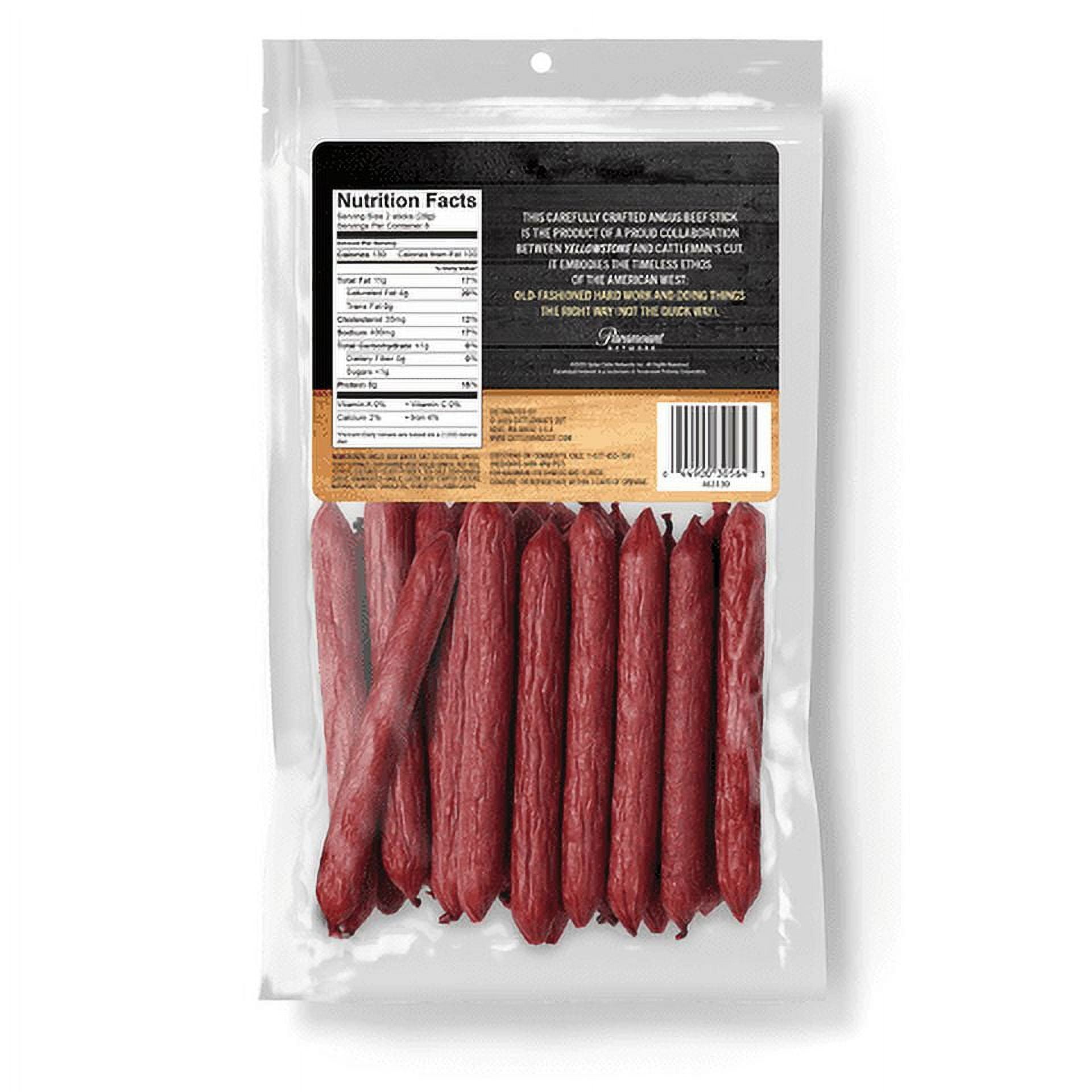 (3 pack) Yellowstone Angus Beef Stick, 8oz