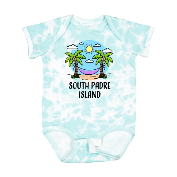 Inktastic Summer Vacation in South Padre Island Boys or Girls Baby Bodysuit