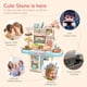 thumbnail image 4 of Juguetes de piscina, juego de cocina para bebés, 33 piezas, cocina de juguete con vapor realista y luces, juego de rol, juego de simulación de comida y cocina, juego de accesorios de cocina para casa, 4 of 6