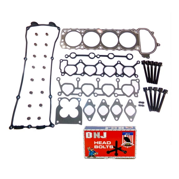 DNJ HGB626 Cylinder Head Gasket Set Fits Cars & Trucks 98-04 Nissan 2.4L DOHC 16V