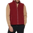 thumbnail image 1 of Chaleco Tommy Hilfiger de forro polar para hombre, color rojo, talla S, 1 of 4