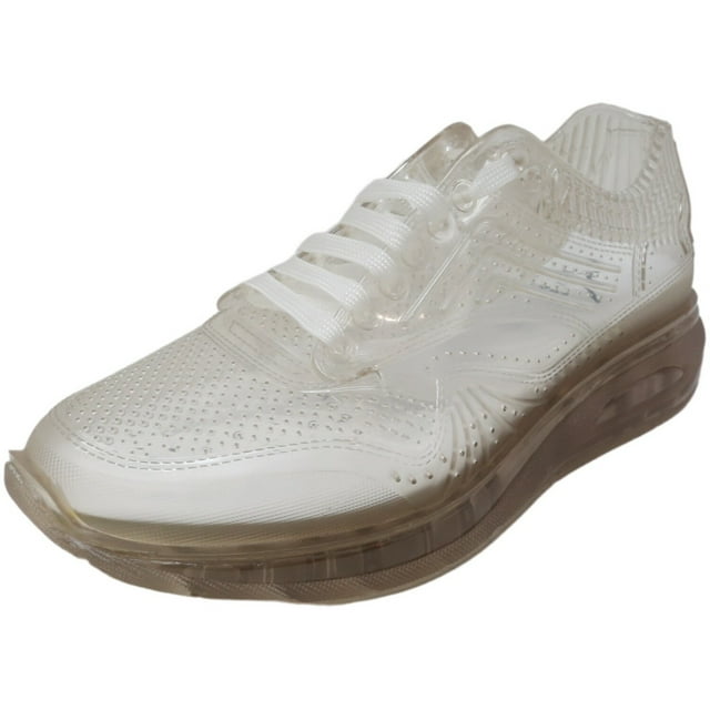 Air DP Men's Moon Sneakers Transparent Ankle-High Sneaker - 8 M