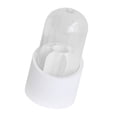 thumbnail image 4 of Organizador de brochas de maquillaje de gran capacidad con rotación de 360 grados, color blanco, resistente al polvo y giratorio., 4 of 14