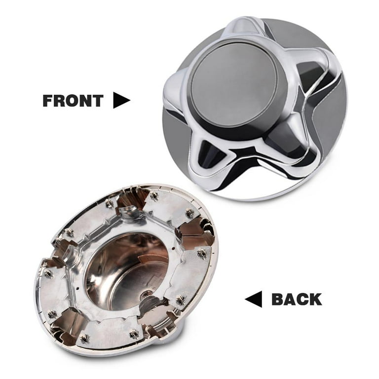 7 Inch Chrome Center Hub Caps - 5-Lug Wheel Covers For 1997-2003 Ford F150 & Expedition