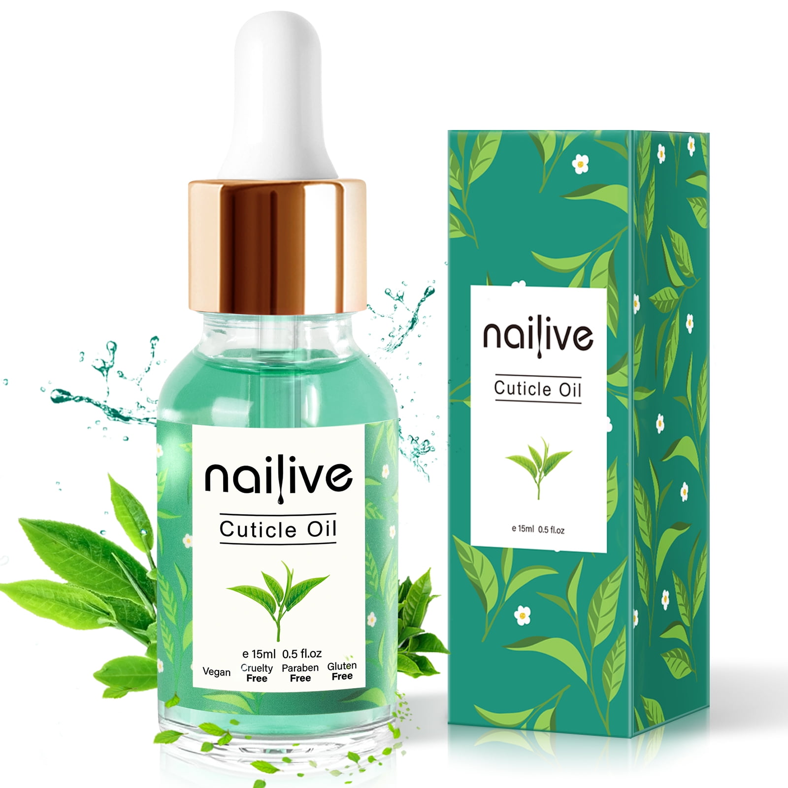 Nailive Nail Cuticle Oil Jojoba Essence Cutical Oils for Dry Cracked