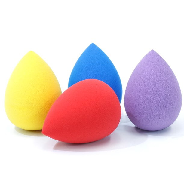 BEAKEY 5 Pcs Makeup Sponge Set, Foundation Blending Beauty Sponge