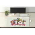 thumbnail image 2 of 16th Birthday Computer Mouse Pad, Geometrical and Urban Style Effects Celebration Funky Modern Design, Rectangle Non-Slip Rubber Mousepad X-Large, 35" x 15" Gaming Size, Multicolor, by Ambesonne, 2 of 2