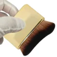 thumbnail image 5 of 1 brocha de maquillaje de base en ángulo grande, brocha de sirena, brocha de maquillaje para base corporal, brochas de maquillaje bronceadas sin sol, 5 of 5