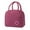 Hot Pink, variant on VerPetridure Double-Handed Thickened Aluminum Foil Lunch Box Bag Bento Bag insulation Bag Lunch Bag Wine Red Lunch Bag Insulated Thermal Food Storage Bag Portable Travel Working Bento Box