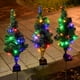 thumbnail image 2 of Luces solares para árboles de Navidad, luces de piso para exteriores, luces decorativas para jardín, patio, árbol de Navidad, luces para césped, 2 of 5